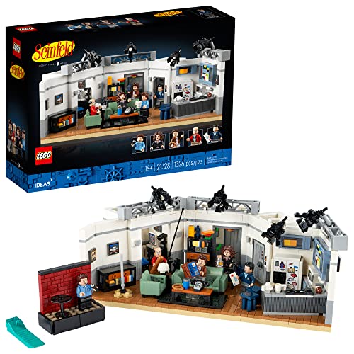 Lego Ideas Seinfeld 21328 Building Kit; Collectible Display Model; Delightful 1990s Nostalgia Gift for Adults (1,326 Pieces)