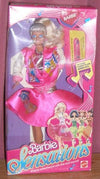 Barbie and The Sensations Barbie Doll w Cassette (1987 Mattel Hawthorne)
