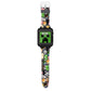 Minecraft Kids LED Smartwatch Interactive Gaming-Themed Watch 10 Changeable Faces, Step Counter, Calculator, Games, Selfie Cam, Alarm & Timer, Printed
