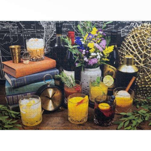 Aether Puzzles - Aged to Perfection: The Art of Bourbon Puzzle Part 2, Premium 1000 Piece Jigsaw Puzzle for Adults, Glare-Free, Soft-Touch Puzzles
