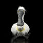 FRANKIEZHOU Simulation Spoonbill Plush Toys-Cute High Lifelike Black-Faced Wild Stuffed Animals-Real Life Bird Plush Toy Gifts for Kids,Home Decor,12"