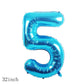 Balloons, 11 pcs Foil Balloons 5 year old for 5st Birthday Party Supplies Decoration? Confetti Balloon Kids Party Balloons Birthday Party Supplies 5