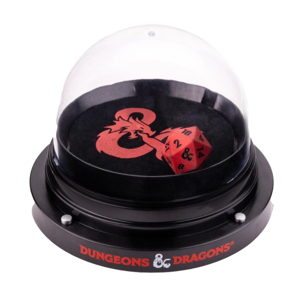 FanRoll Dungeons and Dragons D&D Orb of Possibility, Automatic Dice Roller w/Super Bounce d20