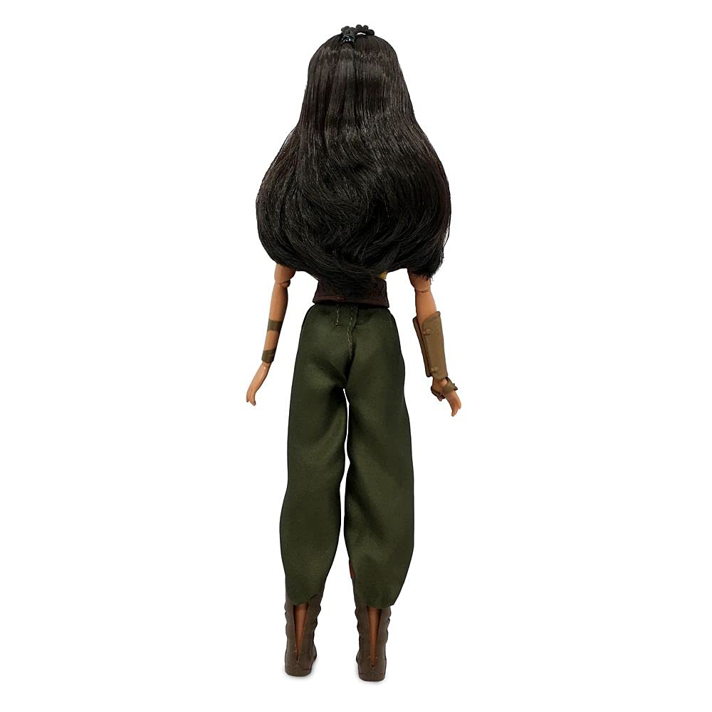 Disney Store Official Princess Classic Doll (Raya), 11 Inches, Includes Brush with Molded Details, Fully Posable Toy in Classic Outfit Princess Toys
