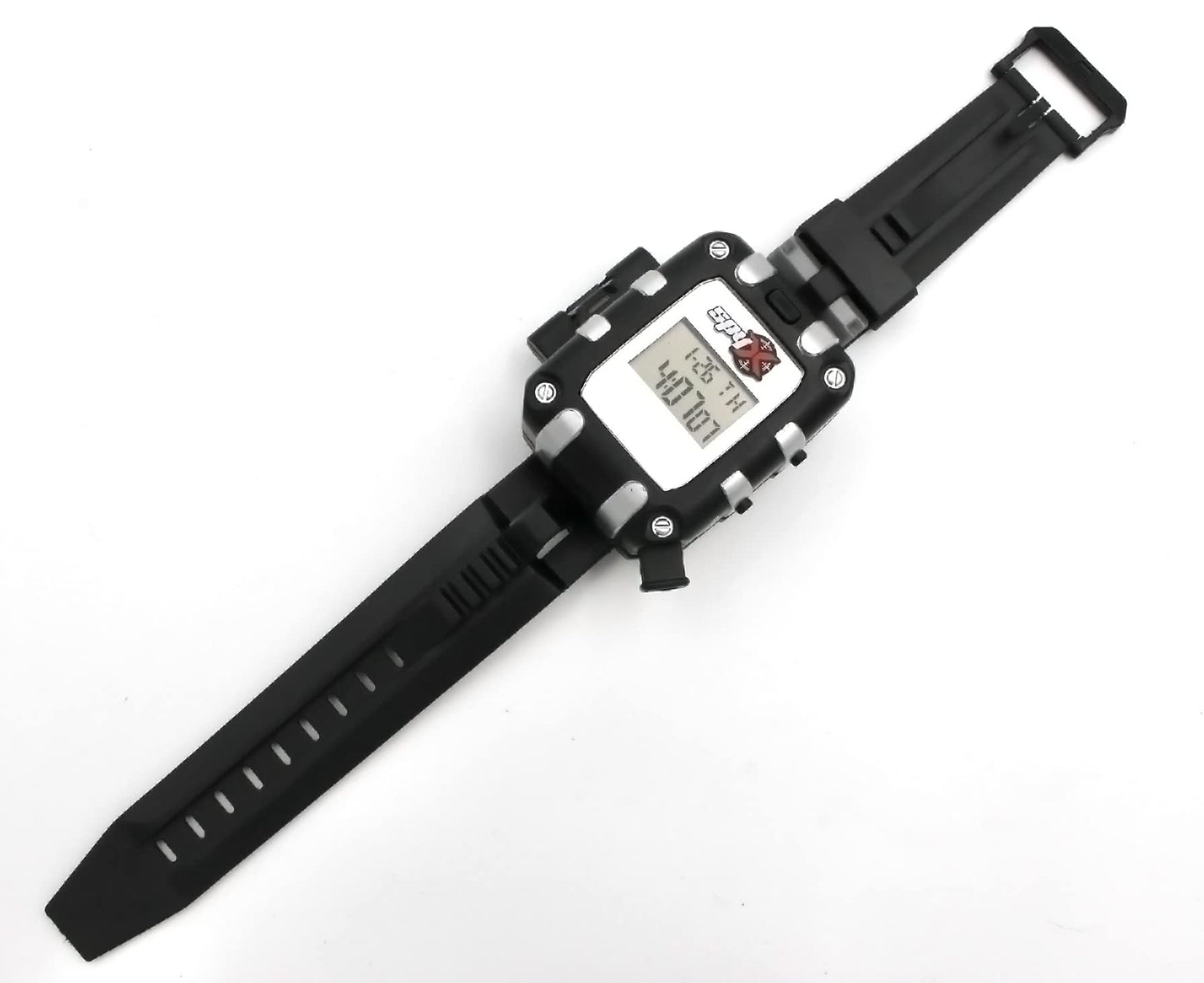 SpyX / 6-in-1 Watch - 6 Function Spy Toy Watch. Includes: Telescope Lenses, LED, Secret Message Capsules, Whistle, Signal Mirror, Hidden Compartment.