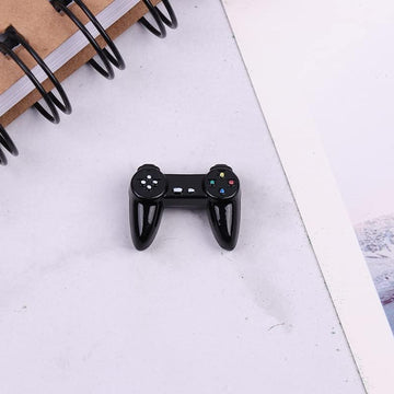 Black Dollhouse Model Gamepad Model Gamepad Dollhouse Wireless Game Controller Dollhouses Decoration 1:12 Dollhouses Décor