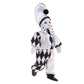 Fancyes 25cm Funny Ceramic Standing Clown Man Doll for Christmas, Valentine