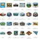 Spartan & the Green Egg Explorers Sticker Set with Tin - Set # 1