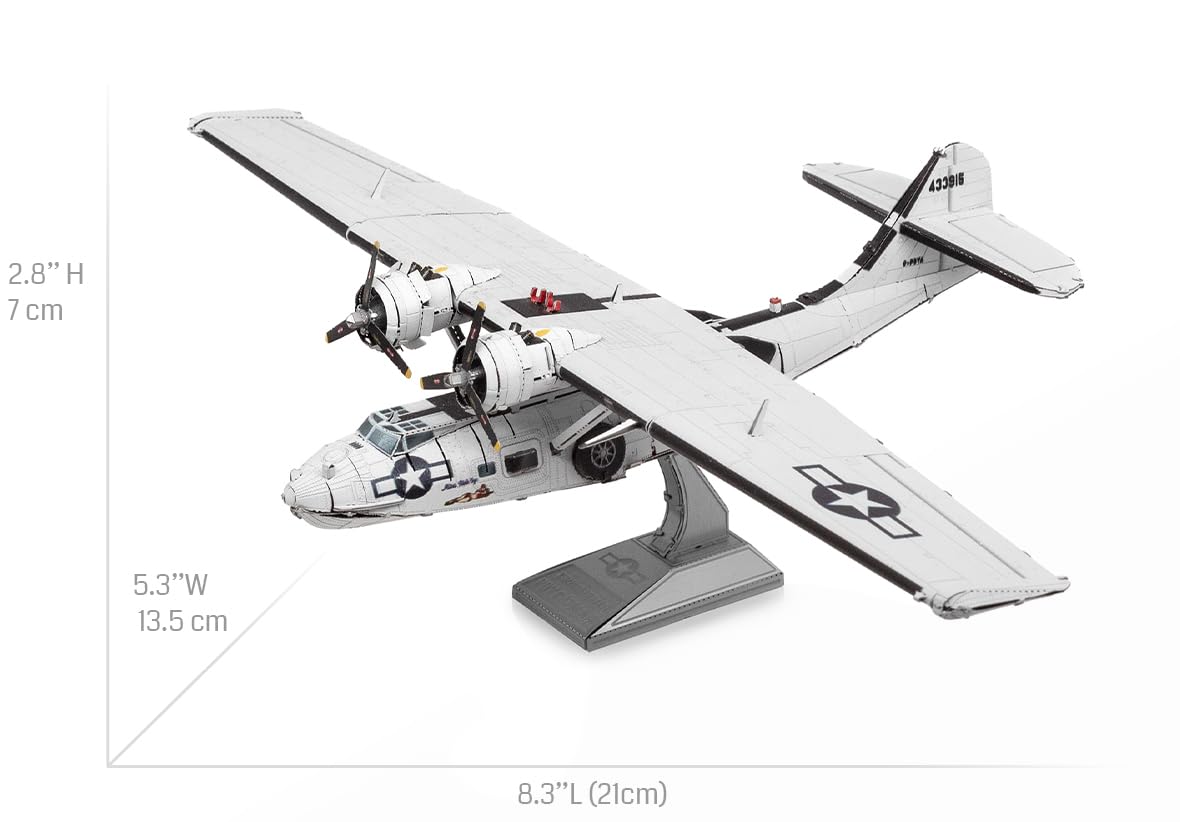 Metal Earth Consolidated PBY Catalina 3D Metal Model Kit Fascinations