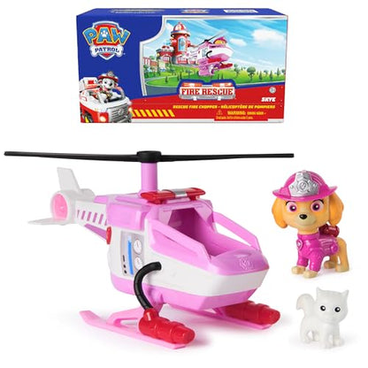Paw Patrol Fire Rescue Skye Rescue Fire Chopper Helicopter Toy