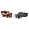 International Harvester 1/64 Exclusive 2 Pack, 1965 Model 1200 and 1979 Scout Muddy Version JLCP7353