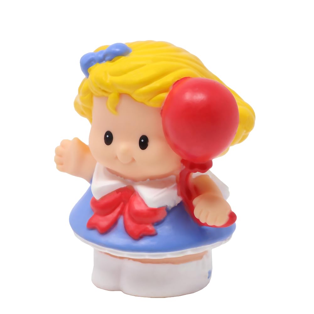 Fisher-Price Replacement Part Little People Collectible Fun Sounds Playground Dollhouse Playset B9670 - Replacement Blonde Sarah Lynn Figure Holding