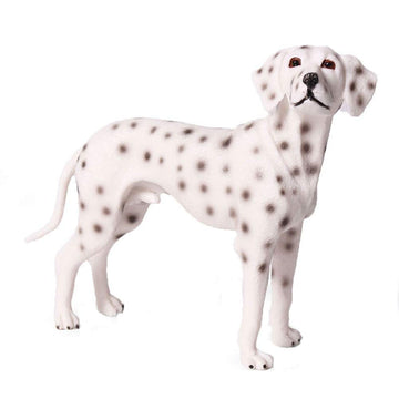 FLORMOON Animal Figures Realistic Dalmatian Plastic Early Educational Toys Cupcake Topper Party Gift for Kids 2+ Year Old(Large Size)