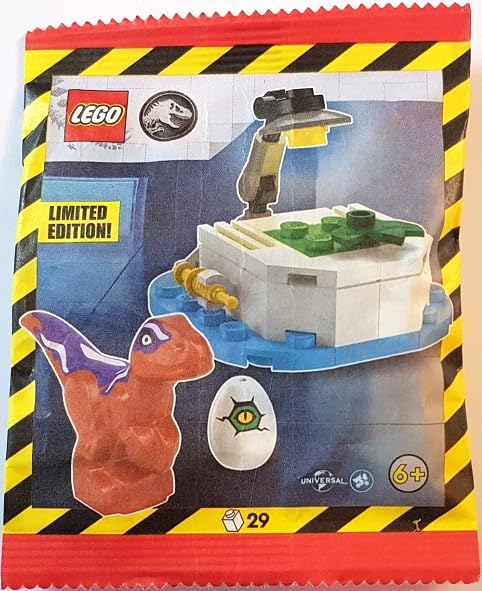 LEGO Jurassic World: Create a Raptor Laboratory with Baby Raptor