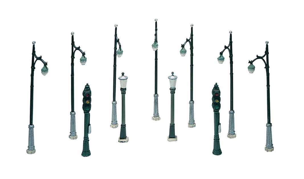 Woodland Scenics HO Street/Traffic Lights WOOD248