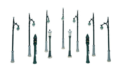 Woodland Scenics HO Street/Traffic Lights WOOD248
