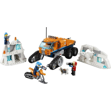 City Arctic Expedition Scout Truck Toy, Explorer Vehicle Building Sets