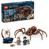 LEGO Harry Potter Aragog in The Forbidden Forest, Spider Toy Playset for Kids, Harry Potter Collectible with Magical Creature and 2 Minifigures, Harry