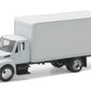 NewRay International 4200 White Box Truck (Diecast Metal Cab, High Impact Plastic Balance, 1/43 Scale, 8.25 x 2.25 x 3.25 inches, Teen+)