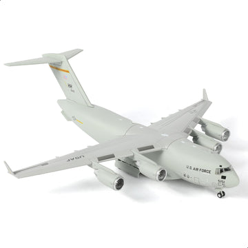 NUOTIE 1/200 C-17 Globemaster III Transport Model Diecast Military Aircraft with Display Stand Highly Detailed Pre-Built Metal Plane for WWII & Modern
