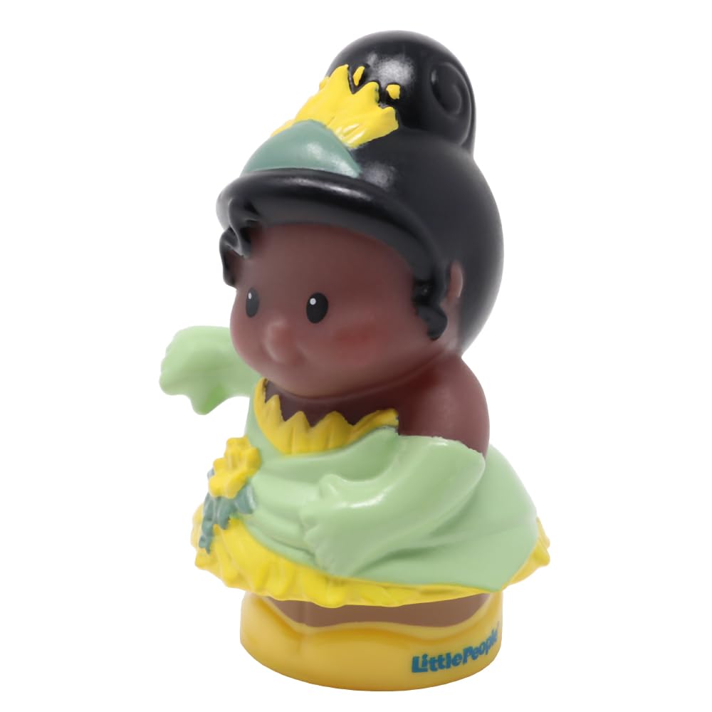 Fisher-Price Replacement Part for Collectible Little People Princess Castle Playset X6028 - Replacement Princess Tiana Figure - Talking Castle Base