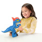 Fisher-Price Imaginext Jurassic World Dinosaur Toy Stygimoloch XL Poseable 10-Inch Figure for Pretend Play Kids Ages 3+ Years