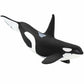 Safari Ltd. Wild Safari Sea Life Orca Figurine - Realistic 6" Killer Whale Model Figure - Educational Toy for Boys Girls & Kids Age 3+