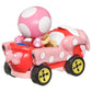 Hot Wheels Mario Kart Toadette with Birthday Girl Kart