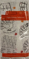 Thanksgiving Table Cloth Paper Children's Activity Tablecover