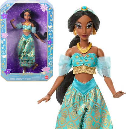 Mattel Disney Princess Jasmine Sparkling Fashion Doll