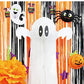 Amscan New Age Scare Halloween Party Orange & Black Door Curtain Decoration