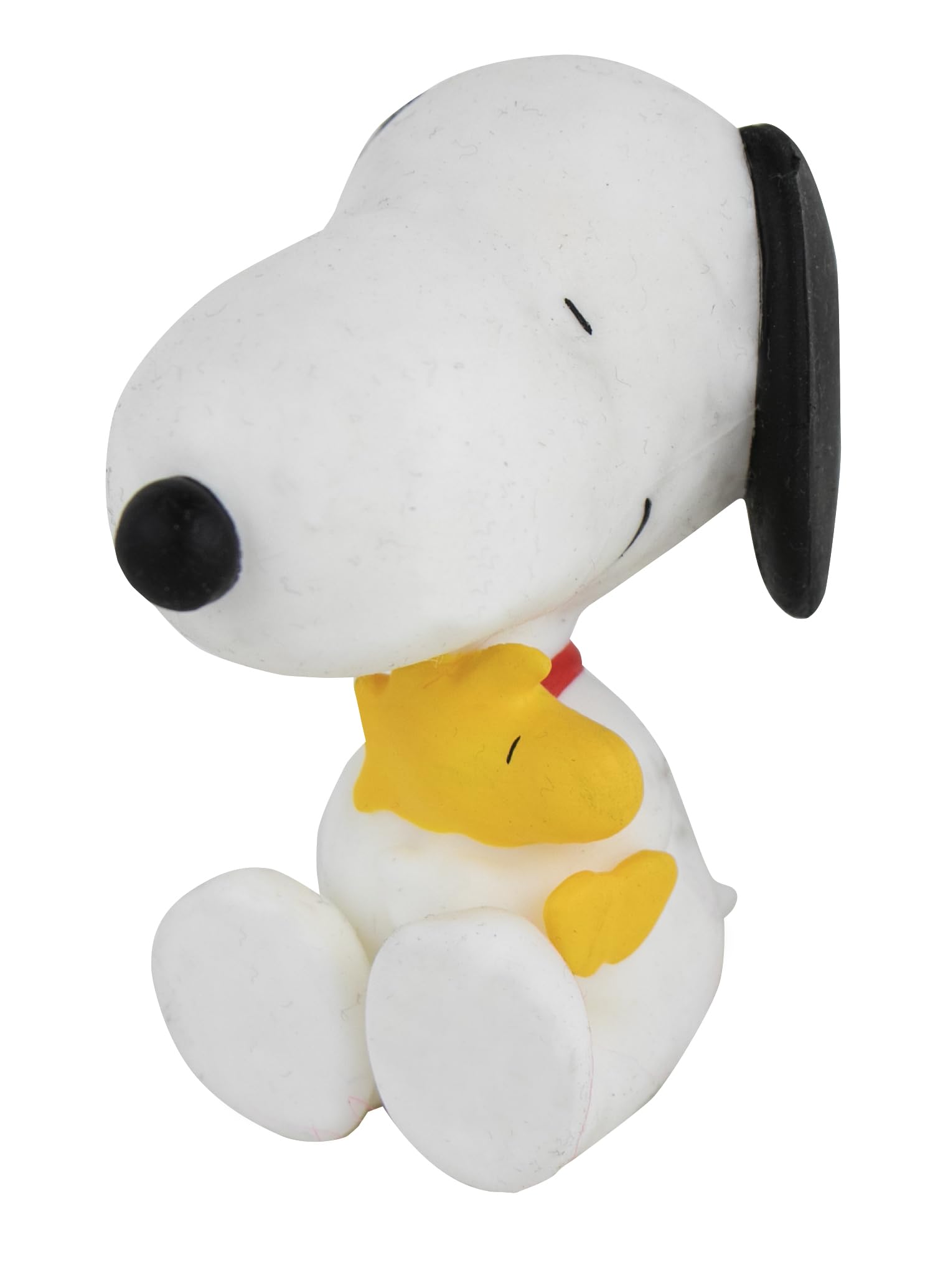 World’s Smallest Peanuts Snoopy Hugging Woodstock Squishy - 3-Inch Soft Stretchy Collectible Toy, Official Peanuts Licensed, Ages 8+