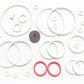 Game Room Guys Williams Student Prince Pinball White Rubber Ring Kit