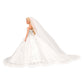 BARWA Wedding Set White Wedding Dress with Veil and Formal Suit Outfit for Boy & Girl Dolls