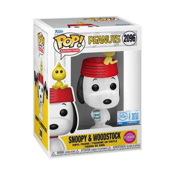 Funko Snoopy Exclusive - Snoopy & Woodstock (Flocked)