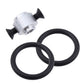 Hobbypark 4pcs RC Airplane Prop Saver 3.17mm with Screws Rubber O Rings Kit for Electric Engine Brushless Motor Shaft E Plane Replacement Parts