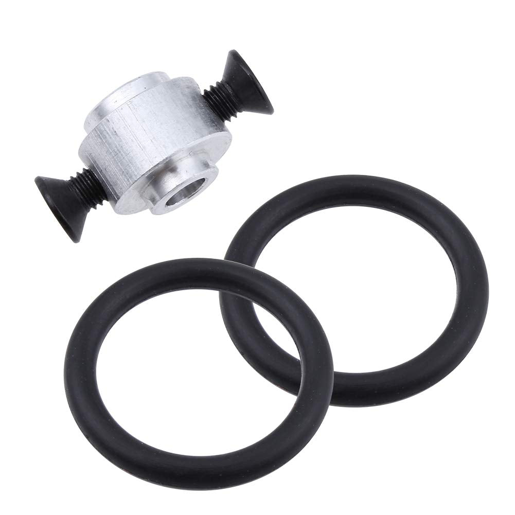 Hobbypark 4pcs RC Airplane Prop Saver 3.17mm with Screws Rubber O Rings Kit for Electric Engine Brushless Motor Shaft E Plane Replacement Parts
