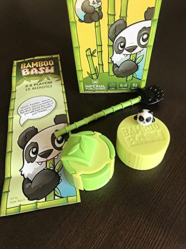 IP Bamboo Bash 2-8 Player Panda Dexterity Game