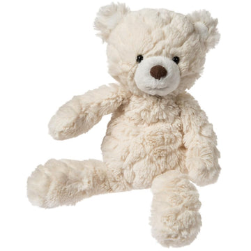 Mary Meyer Teddy Bear - Putty Collection Super Soft Stuffed Animal Plush Classic Toy Plushie , 11" Small, Cream