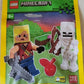 LEGO Minecraft: Hero Minifigure with Skeleton and Apple - 6+