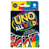 Mattel Games UNO All Wild Card Game with 112 Cards, Gift for Kid, Family & Adult Game Night for Players 7 Years & Older
