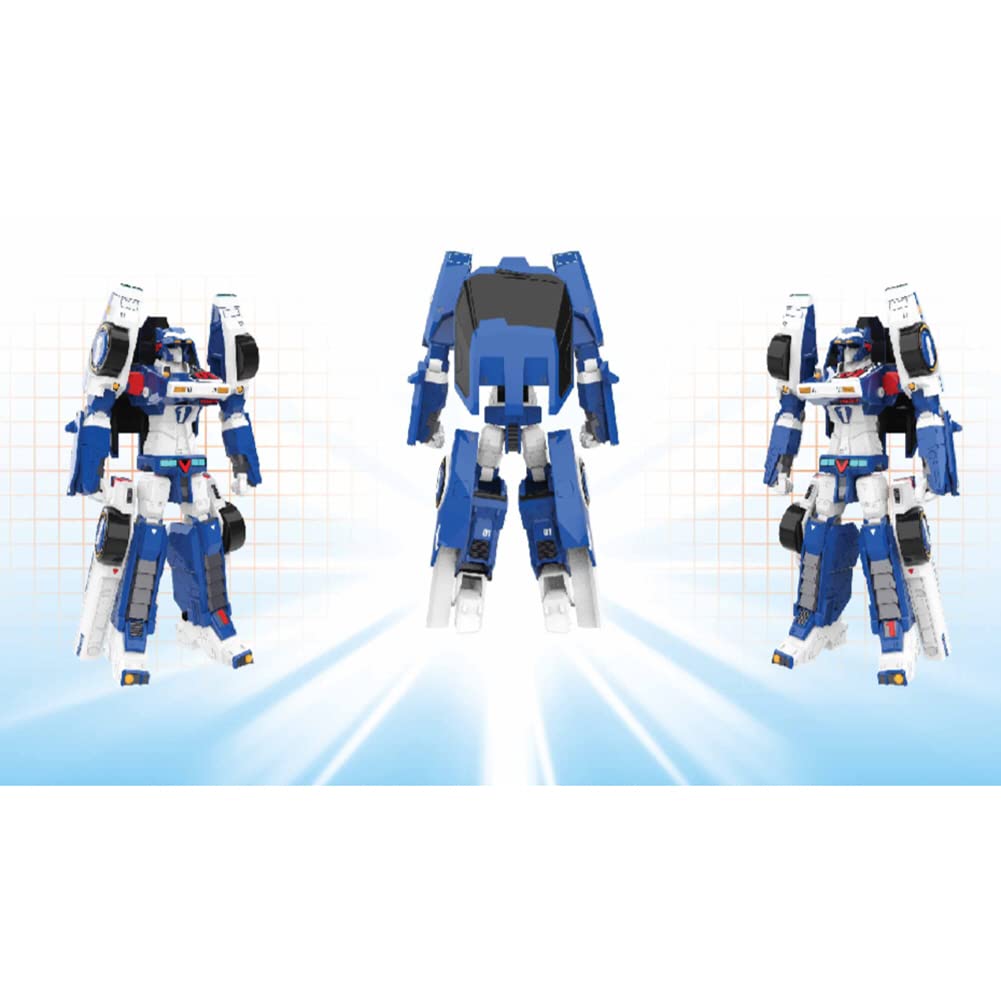 With Molly Tobot V Tachyon Robot transforms into a car 8.6(W) x3.5(H) x11(D) in