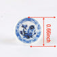 BAENRCY 1 Set 15 Pieces 1:12 Ceramics Tea Cup Set Lovely Dollhouse Decoration Set Dollhouse Kitchen Accessories(#4)