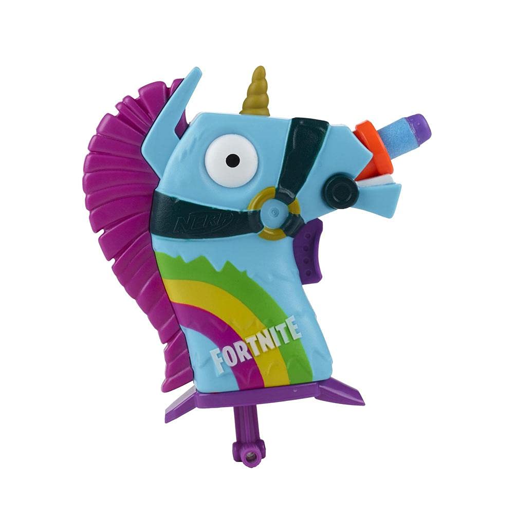 Nerf MicroShots Fortnite Rainbow Smash - Mini Dart-Firing Blaster and 2 Official Elite Darts - for Youth, Teens, Adults