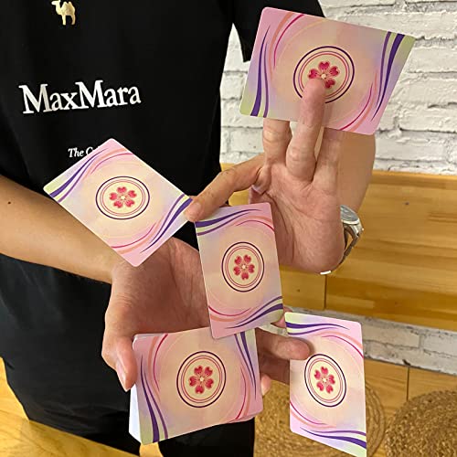 TAOYATAO Cherry Blossoms Cardistry Playing Cards Poker Cards Novelty Poker Game Deck of Cards Adults Card Decks Games Party