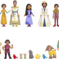 Disney’s Wish Kingdom Of Rosas Character Small Doll Set, 10 Posable Mini Dolls & 5 Friend Figures