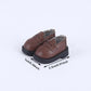 XiDonDon Doll Shoes Leather Shoes for Ob11, body9,GSC,1/12 BJD Doll Accessories Toy Shoes (Black)