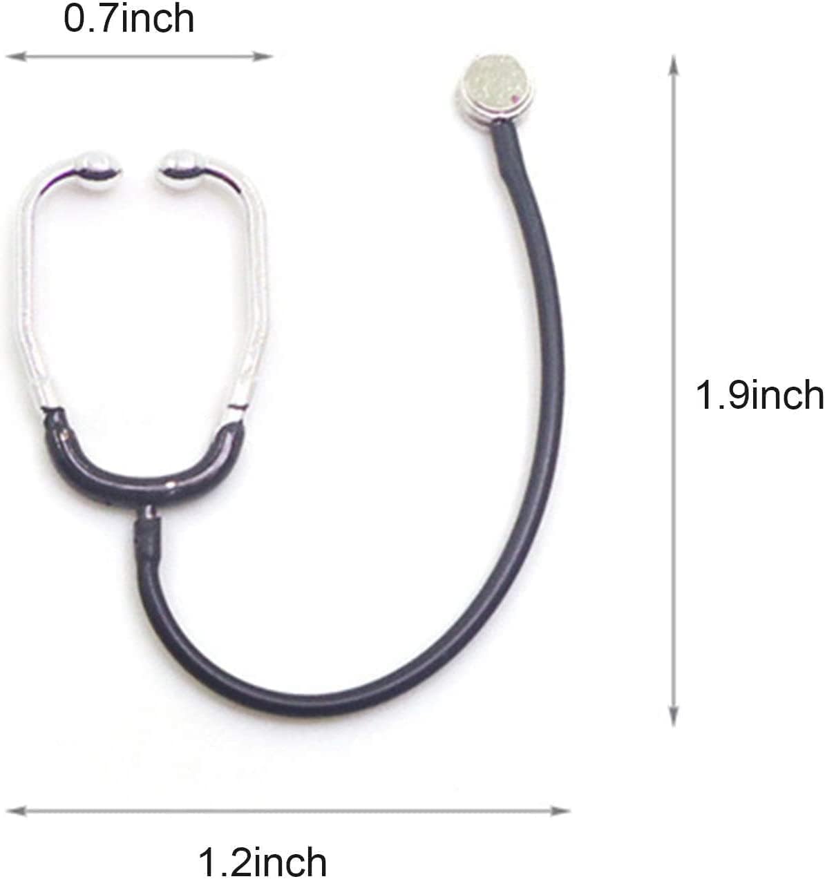 5 Pcs Dollhouse Mini Stethoscope Care Tools Dollhouse Dolls Miniature Garden Kit, Hospital Accessories Set for Miniature House Decoration Dollhouse