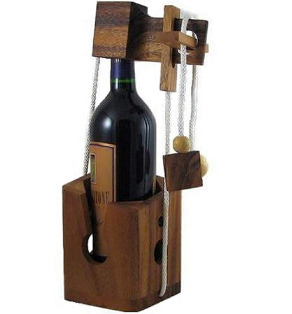 Think-n-Drink Bottle Gift Lock Challenge Puzzle Brainteaser Adults Party