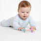 Everneer Silicone Teether Tube Stick for Babies - Textured Teething Toy with Grip Handle, Reaches Front Gums & Back Molars, BPA-Free, Easy to Hold